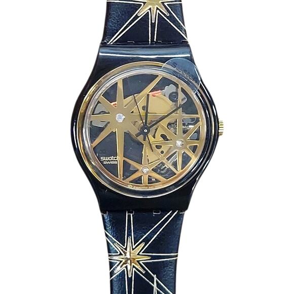 Swatch Watch STAR EDITION GZ199S 2009 Christmas Numbered Edition Specials NIB - Picture 2 of 8